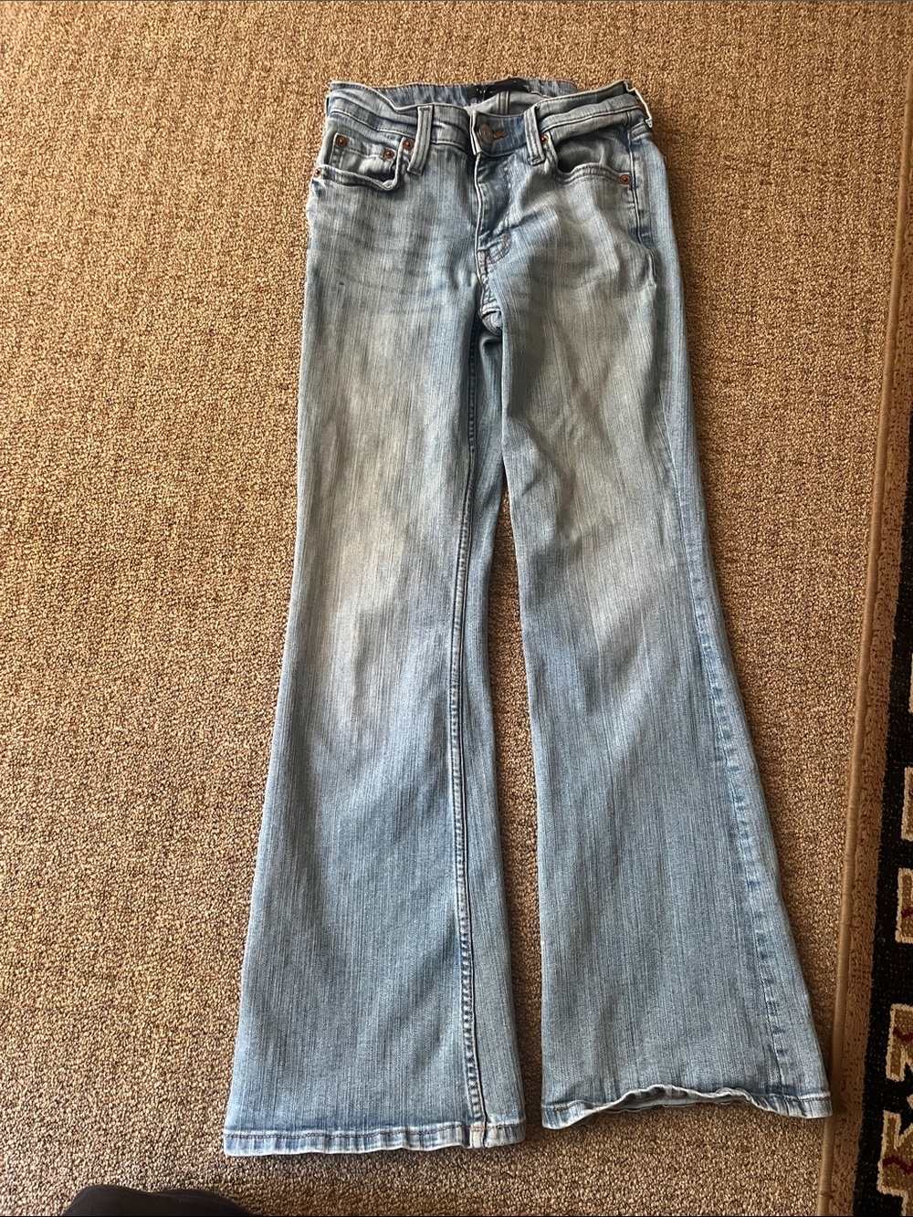 Aeropostale Light Wash Boot Cut Flared Leg Jeans